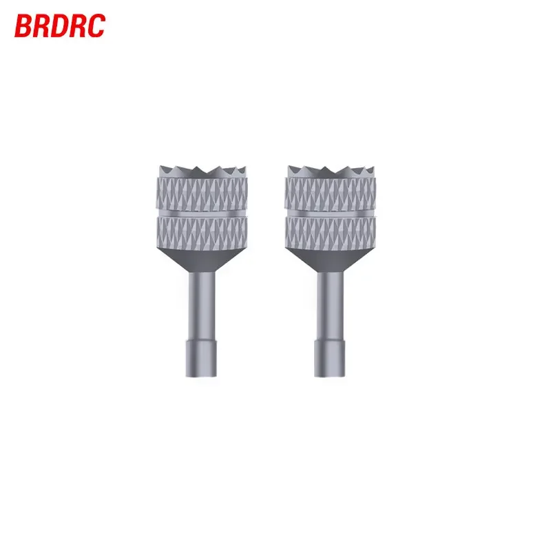 BRDRC Aluminum Alloy Sticks for DJI Mini 3 Pro/Air 3 RC RC 2 Controller Thumb Rocker Replace Wear-resistant Joystick Accessories