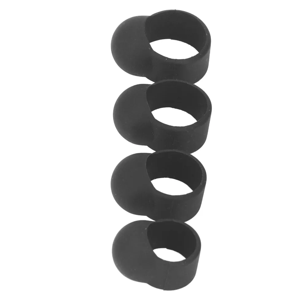 4pcs Silicone Tongue Drum Finger Covers ​Practice & Performance​ ​Percussion Accessory​ ​Knocking Finger Pick