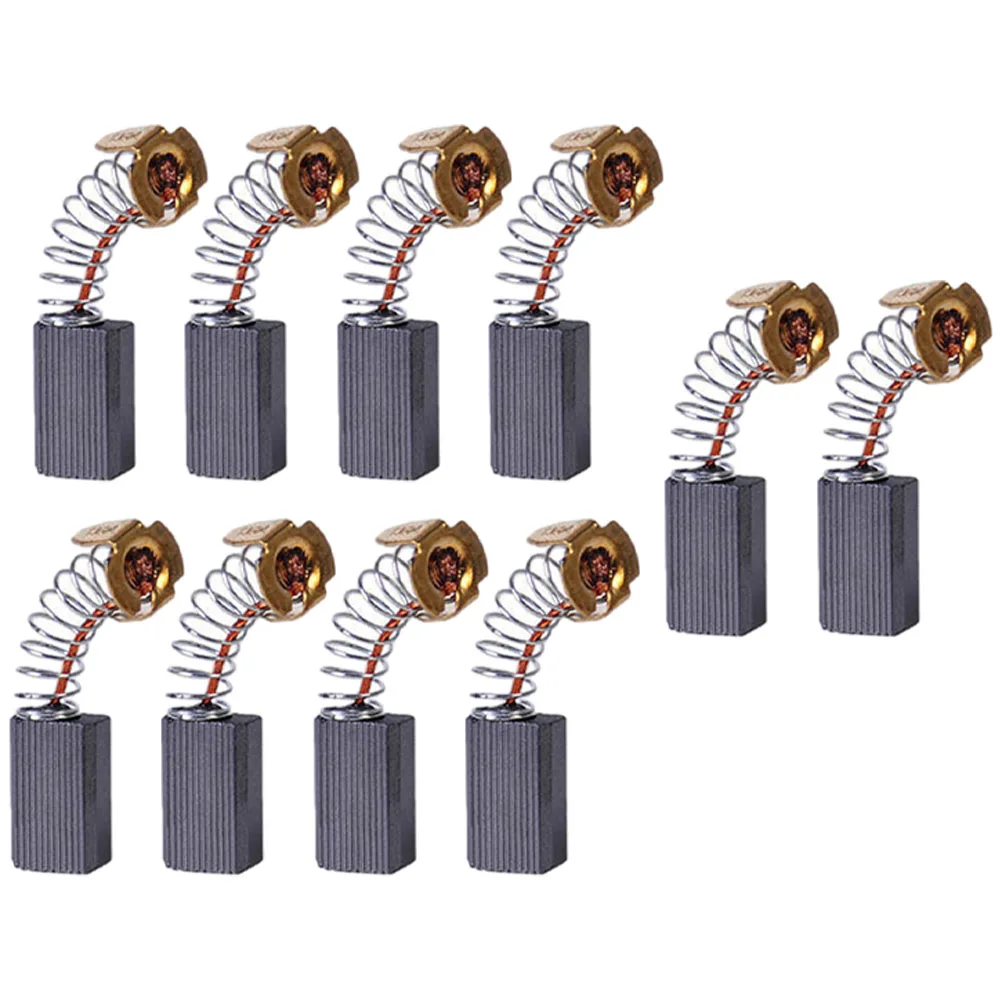 Escovas de carbono de alta qualidade, precisão confiável, substituição de terminais de molas, frenagem versátil, cabos de cobre e carbono elétricos