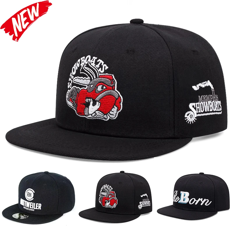 Ślimak haftowany kapelusz baseballowy modne czapki z daszkiem czapki hip-hopowe Outdoor regulowana unisex osłona przeciwsłoneczna kowbojski kapelusz