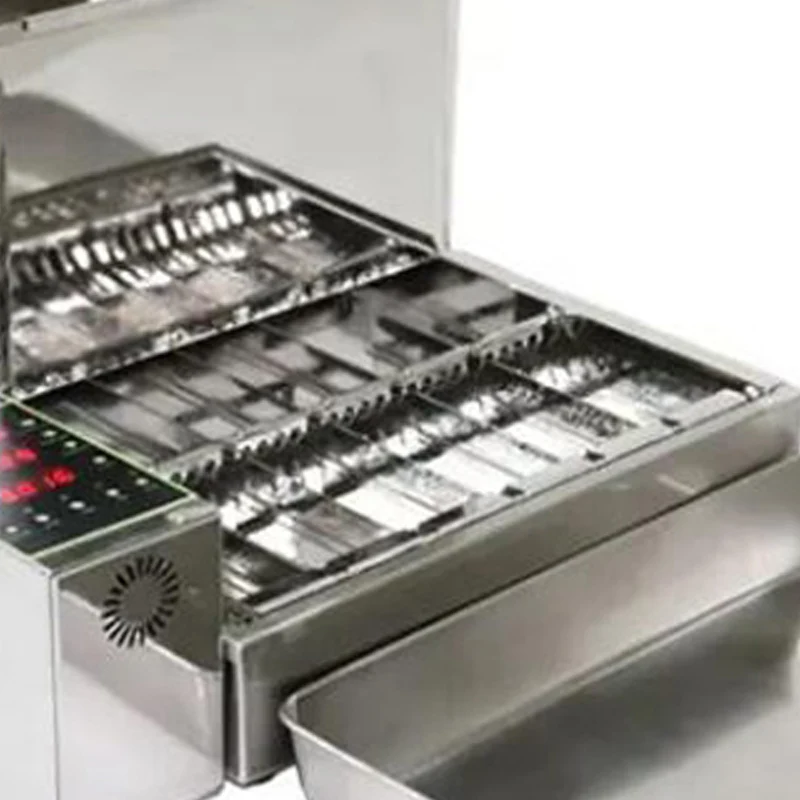 ماكينة صنع الدونات الأوتوماتيكية الصغيرة عالية الجودة من الفولاذ المقاوم للصدأ/مقلاة دبلات صغيرة للبيع الساخن