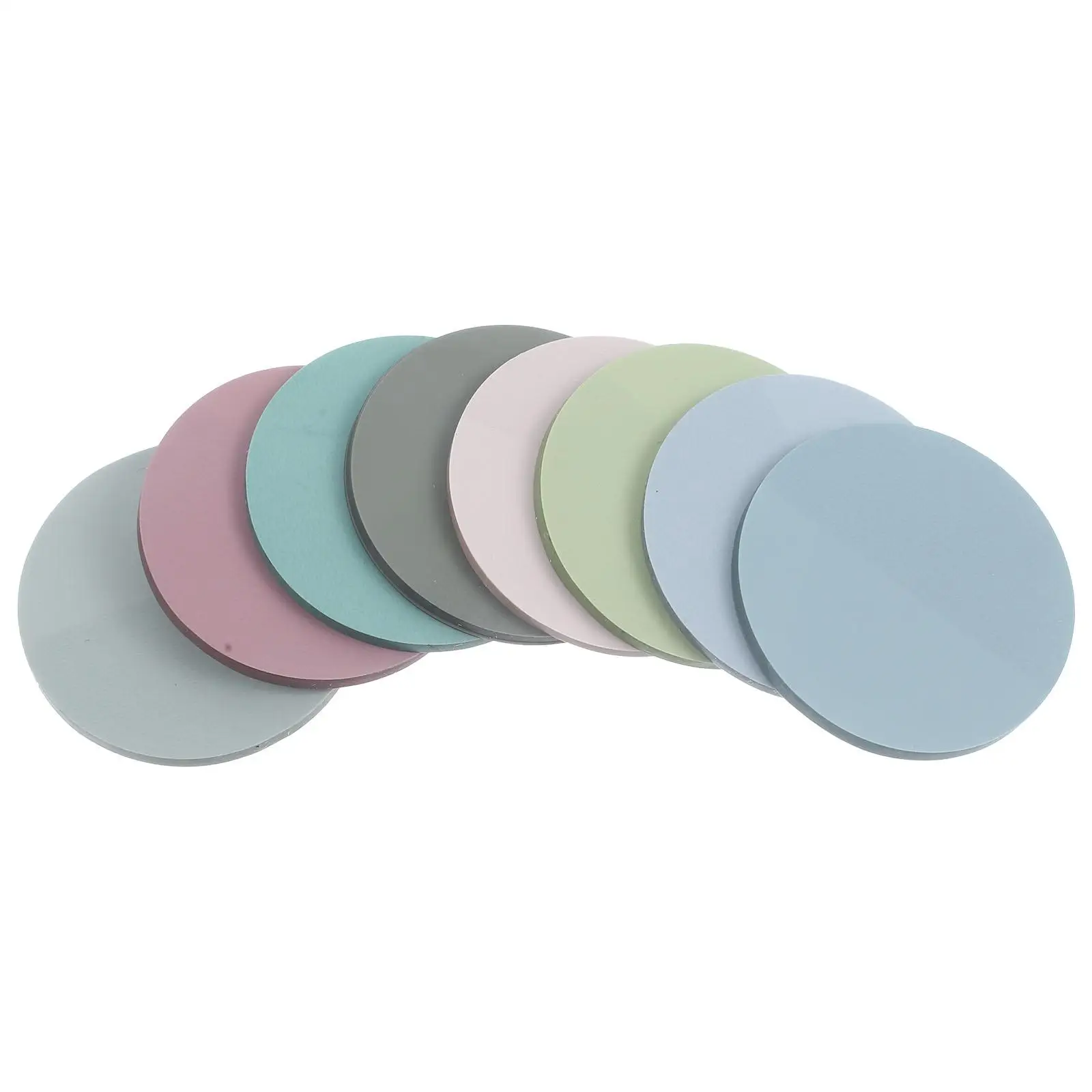 

Transparent Note Pads 400 Sheets Round Stickers Removable Adhesive School Supplies Office Material Sticky