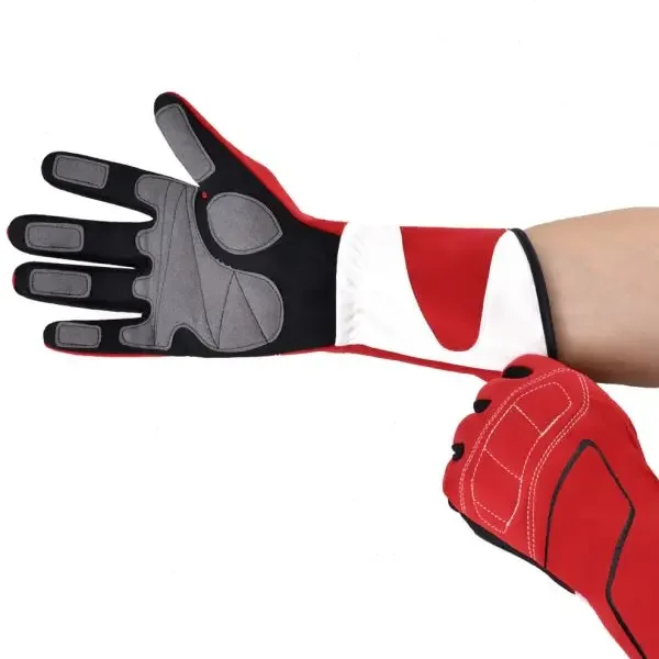 New F1 Motorcross Racing Gloves Auto Car Karting Gloves Breathable Silicone Non-Slip Men Go Kart Racing Gloves Breathable