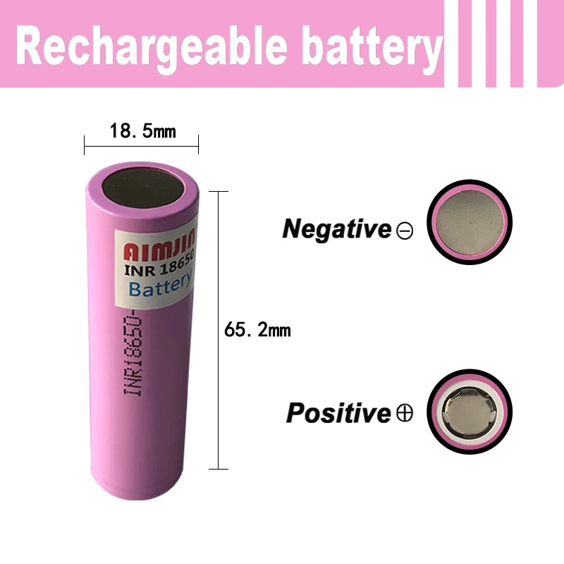 Original  INR 35E  3.7V 3500AH Rechargeable Battery 18650 Ontlading 20A for All Kinds of Electronic Products