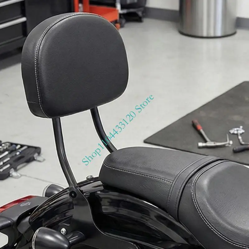 Relaxation Focused Bike Backrest Set Weatherproof Metal Structure Reduces Fatigue On Long Journeys for S1250 RH1250