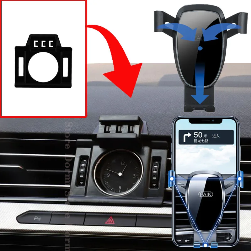 Car Mobile Cell Stand for Volkswagen VW Arteon R Line 3H7 2018~2023 Car Mount Air Vent Phone Bracket Gravity Holder Accessories