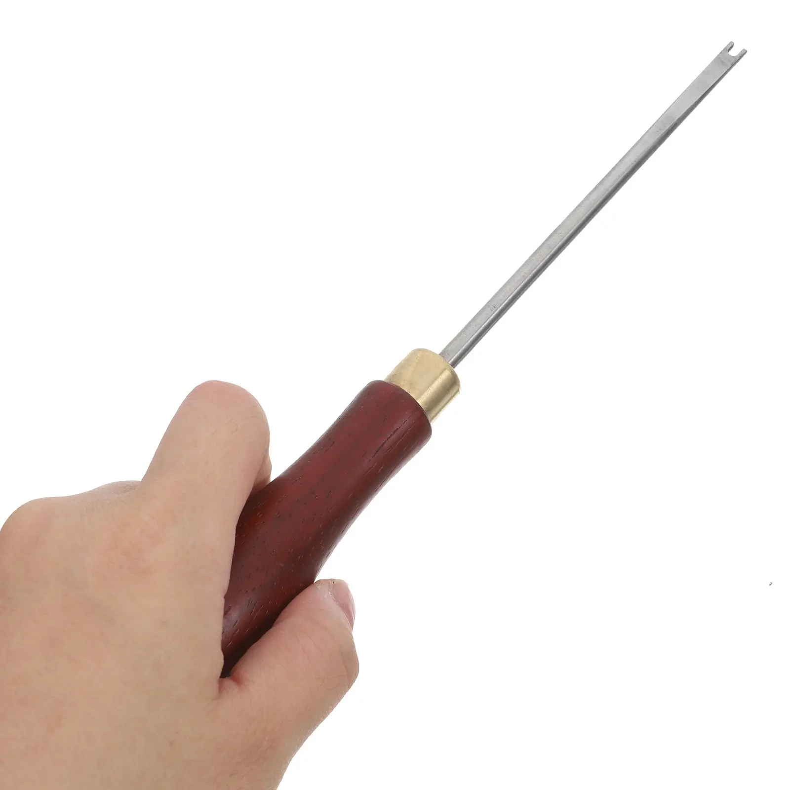 Wooden Handle Stuffing Tool for DIY Crafts and Miniature Assembly Ergonomic Comfort Grip Time Saving Efficient Filling Hand Tool