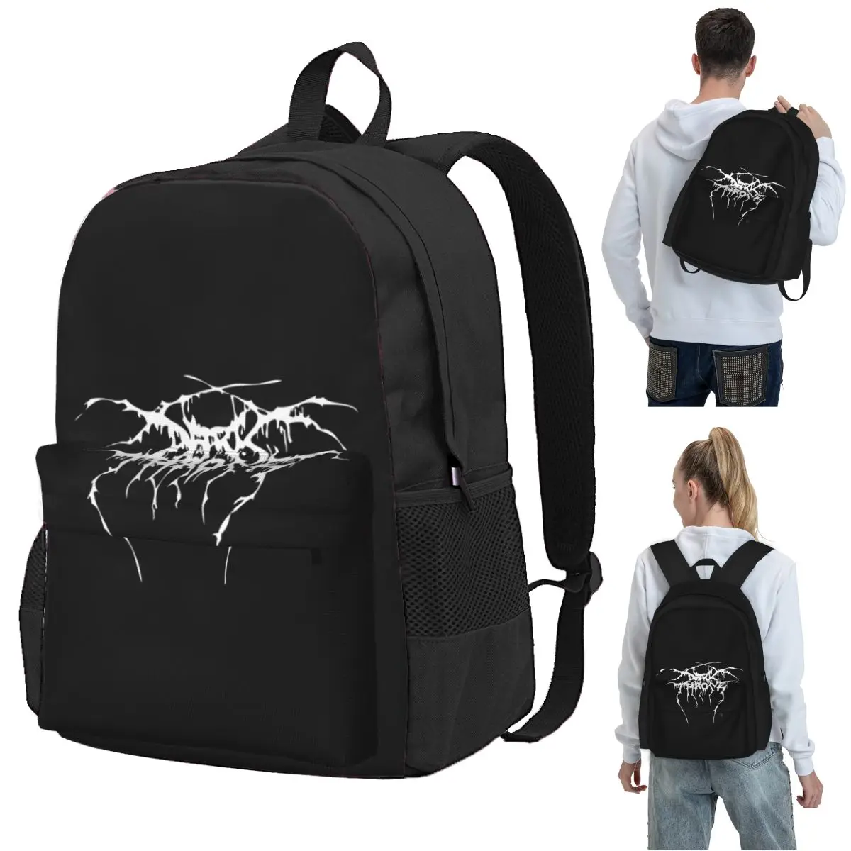 Darkthrone Norwegian Black Metal Band (4) Backpack Student BookBag Children School Bag Laptop Shoulder Bags for Men Women