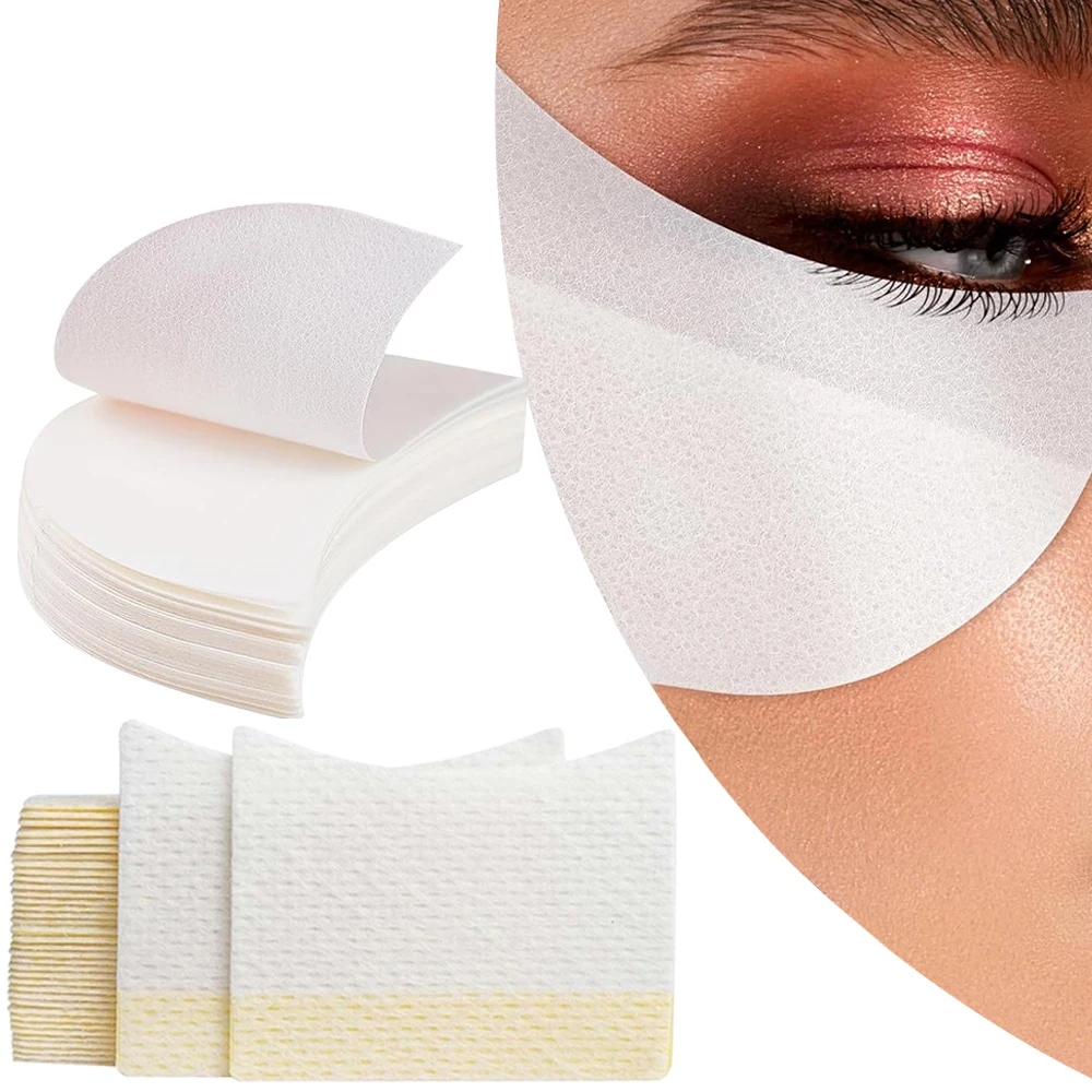 Coussinets de cils jetables en coton, Patch pour Extension de cils, outils de maquillage, Application, autocollants pour enlever les cils, 40/50/100 pièces