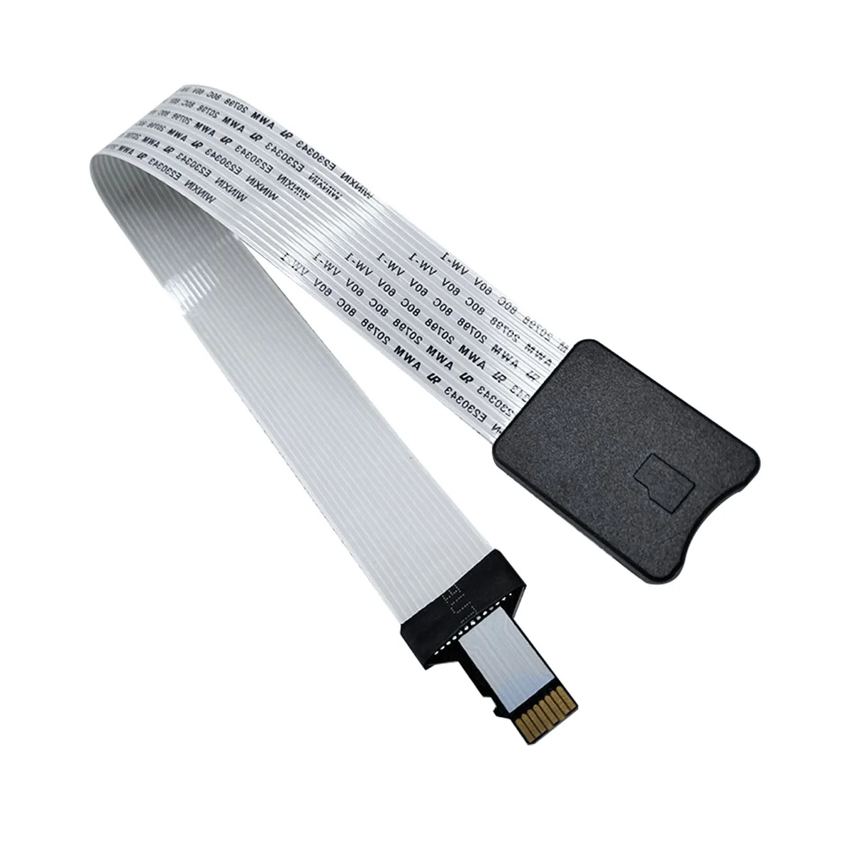 25CM -SD to -SD Card Extension Cable TF Memory Card Reader Extension Adapter Cable for 3D Printer