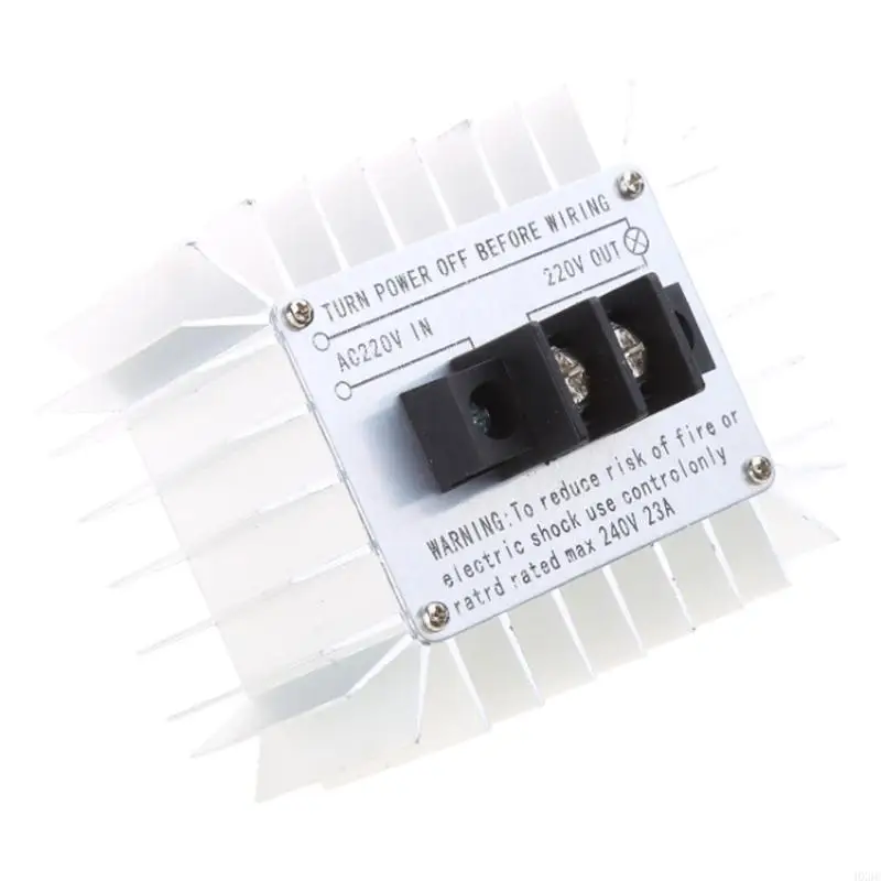 التحكم في سرعة مروحة خفيفة الوزن التحكم في سرعة المعادن منظم الطاقة 220V 5000W التثبيت البسيط لـ DIY HX6C