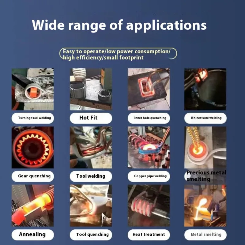 High Frequency Machine Automation 15KW Induction Heating Equipment Quenching Melting Welding High-Frequency Heater