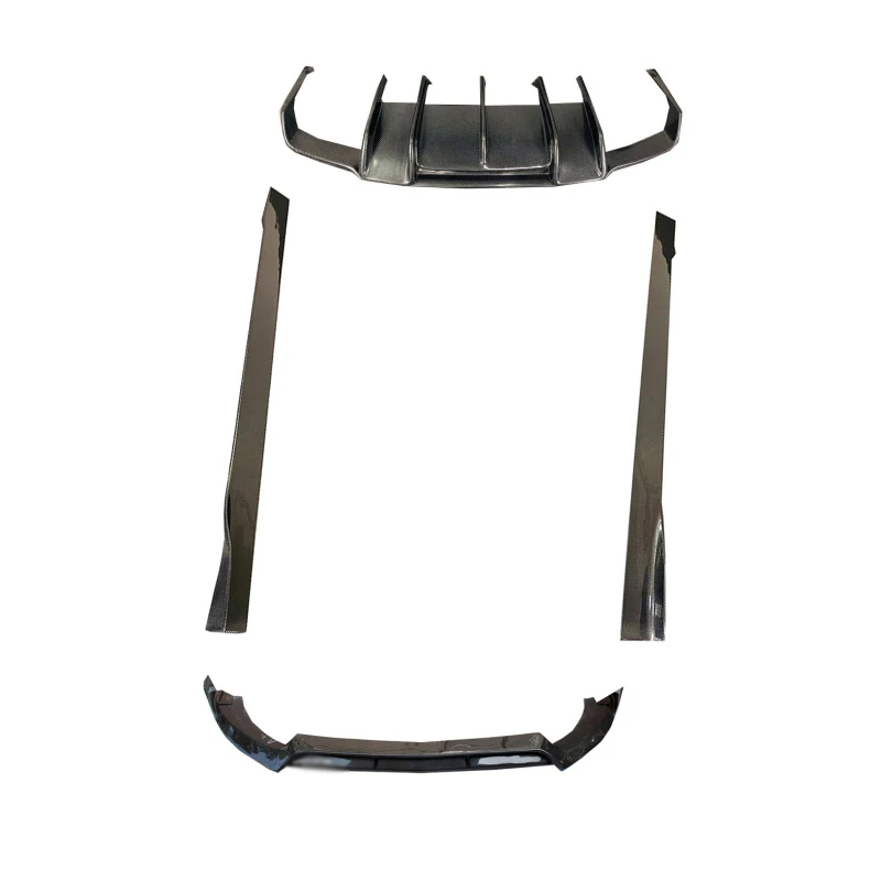 

Damei автомобильный передний бампер из углеродного волокна, боковые зеркала, юбки, спойлер, задний диффузор, комплект кузова для Mercedes Cls W218 Cls300 C