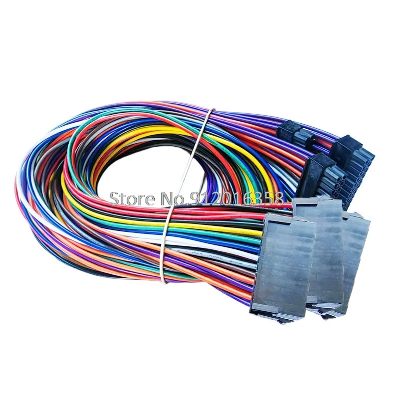 

2.5M 24POS 3.00MM 20AWG Micro-Fit 3.0 43025 WM2492-ND 24POS Molex 3.0 2x12pin 0430252400 0430202400 Molex 3.0 wire harness