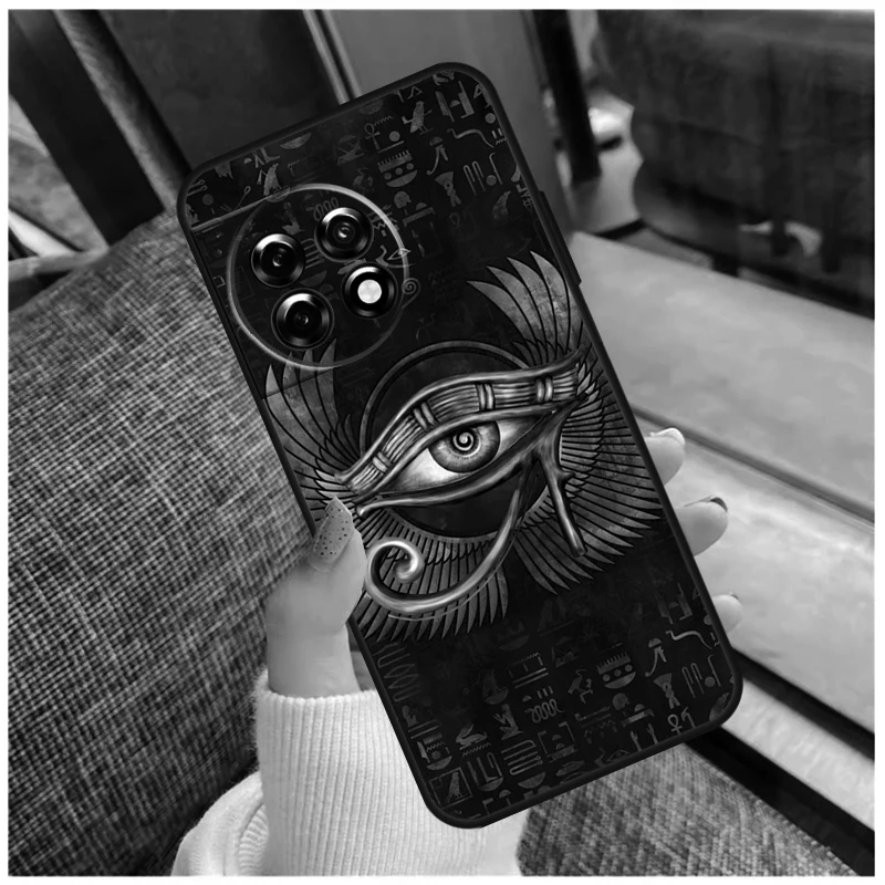 Egyptian Eye Of Horus Case For Oneplus 11 8 9 10 Pro Ace 8T 9R 9RT 10R 10T Nord 2 2T N10 N20 N30 CE 2 Lite Cover