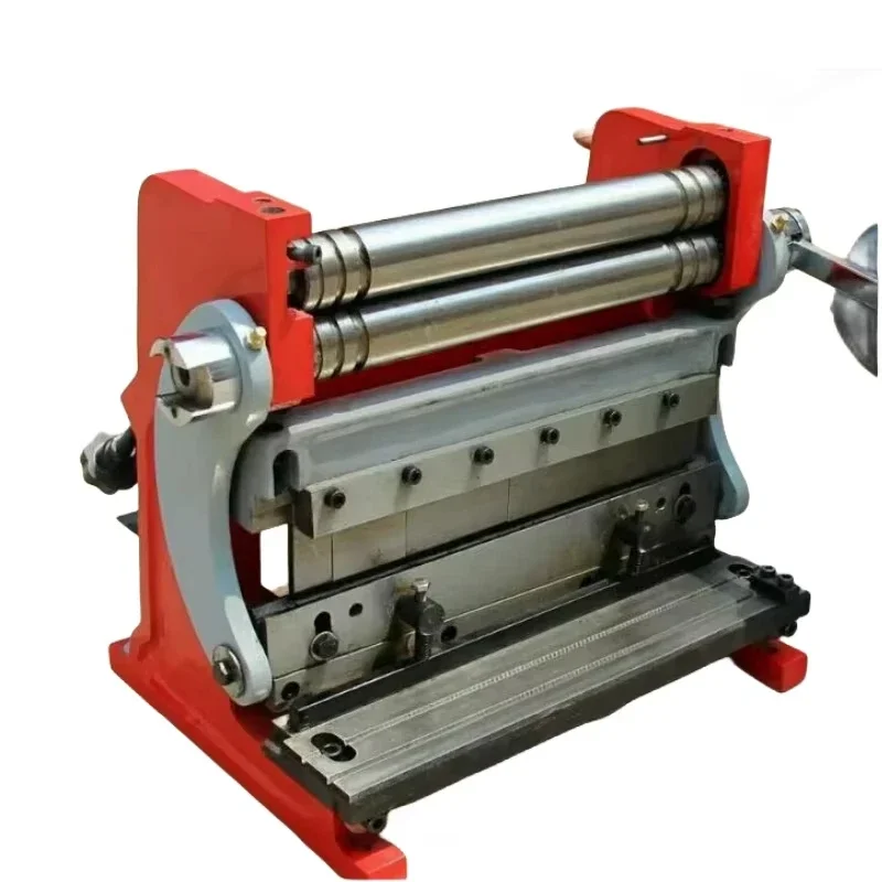 

Triple-function flat-cut rolling bending iron plate mill, multifunctional metal sheet rolling mill