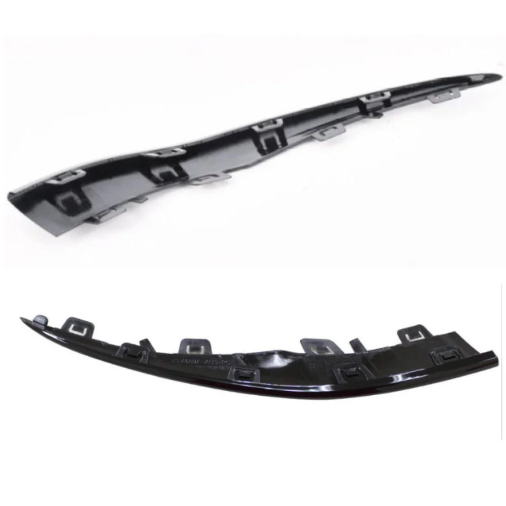 Chrome Plated Bumper Lip Spoiler Splitters Trim Strip For Mercedes Benz C -Class W205 2019-2021