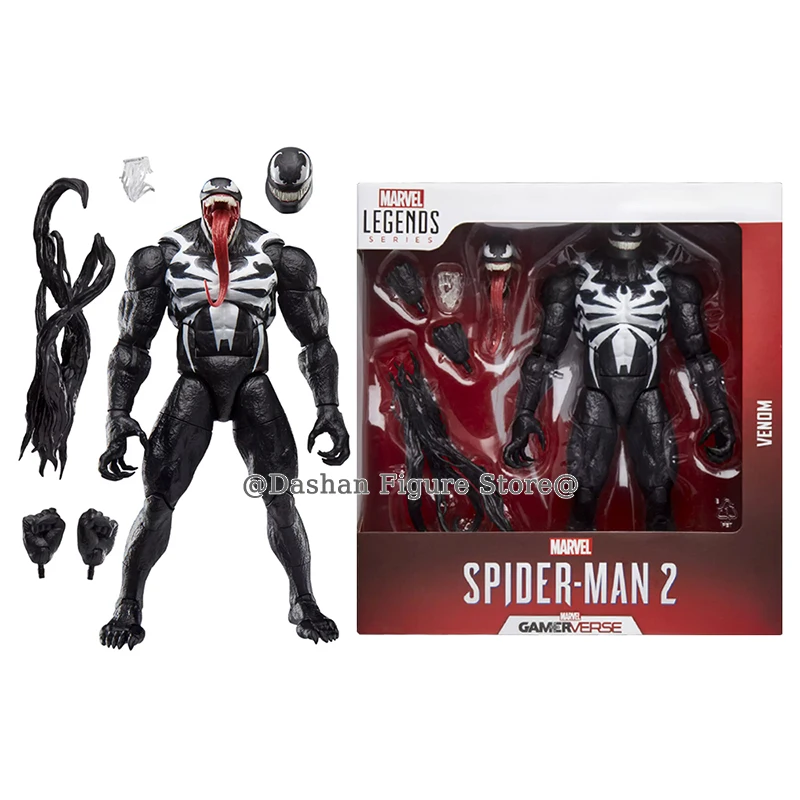 

Коллекционная фигурка Marvel Spider-Man Venom, 26 см, игровая версия, подвижная модель из ПВХ, игрушка