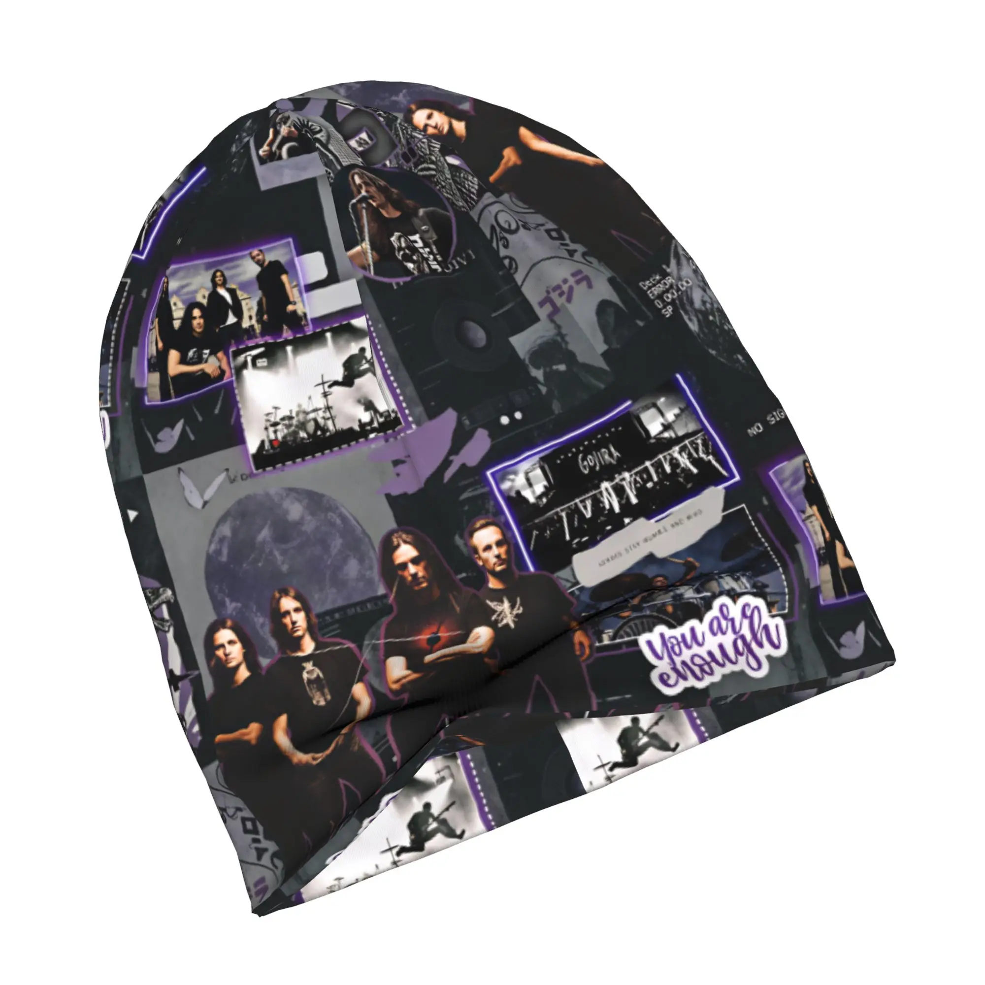 G-Gojira Heavy Metal Band Beanie Cap Unisex Winter Warm Bonnet Femme Knitting Hats Cool Outdoor Ski Skullies Beanies Caps For