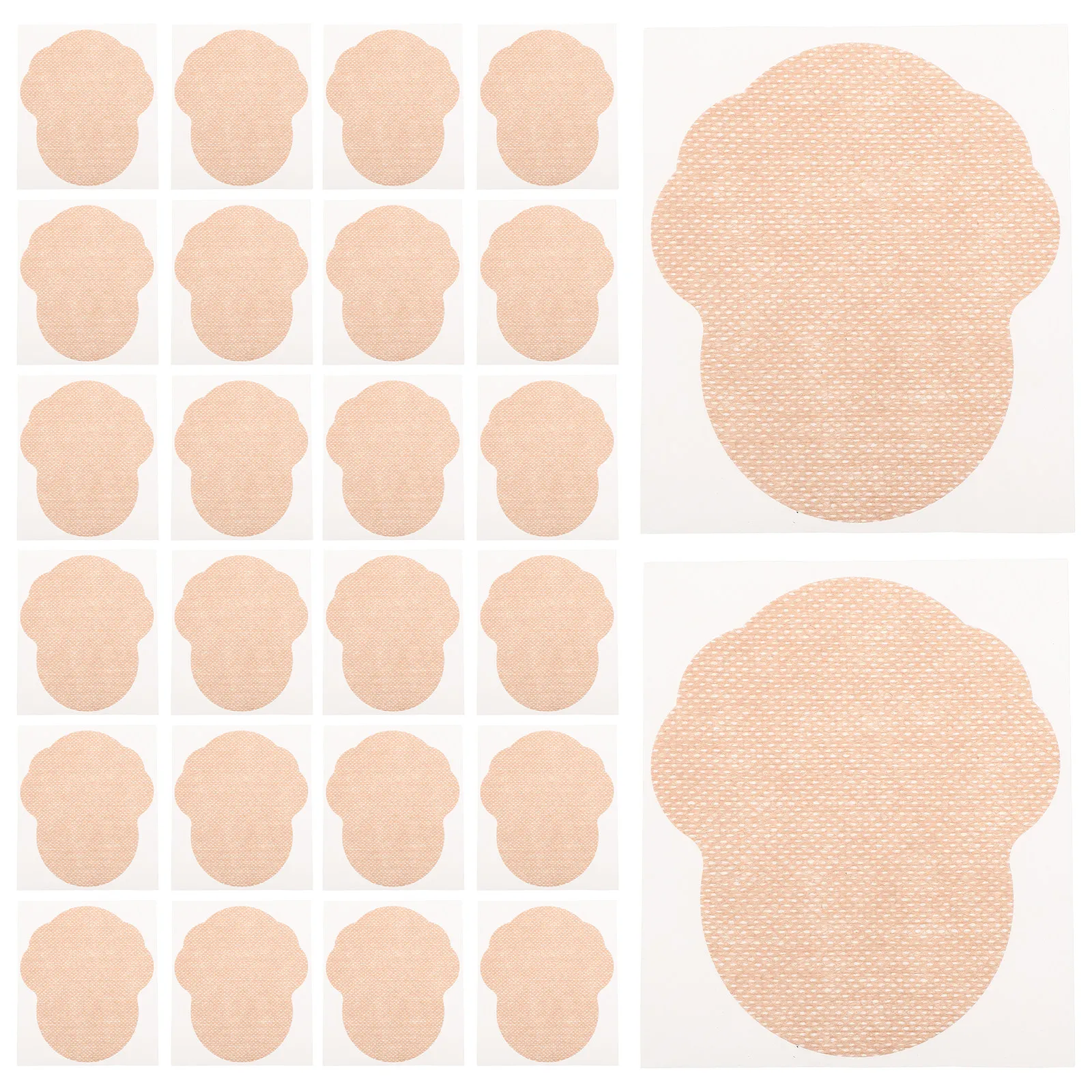 40Pcs Invisible Underarm Pads Disposable Sweat Absorbing Patches Ultra-Thin Armpit Sweat Stickers for Men Women Summer Use