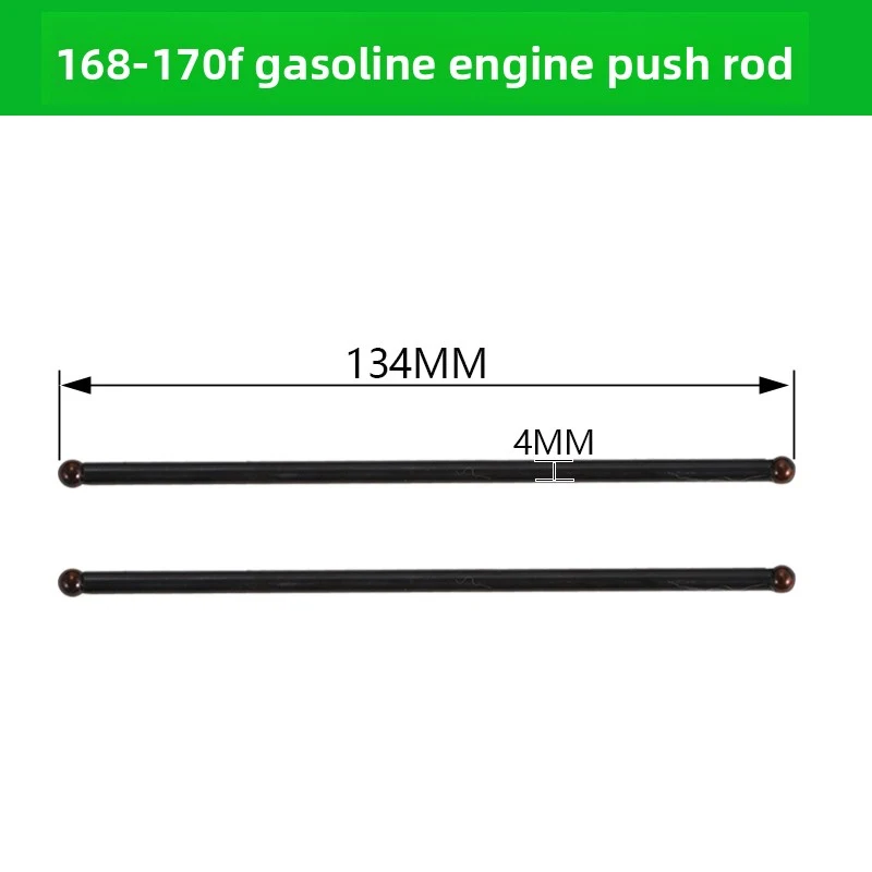XMSJ For 168F 170F 177 188 190F  Engine Generator Micro-Tiller Water Pump Valve Push Rod Tappet Replacement Parts