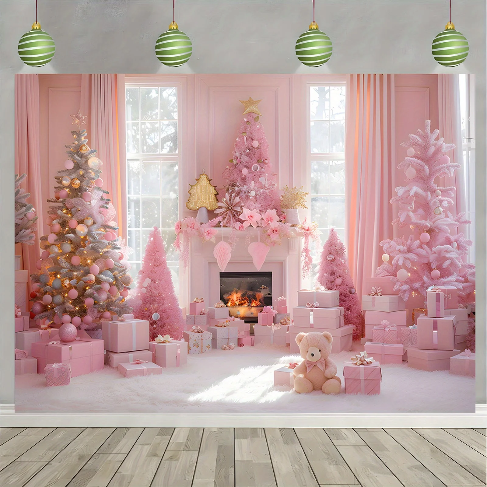 �y�Z�[�����z2D�̕���ȃs���N�̃N���X�}�X�p�|���G�X�e���w�i�z�A�N���X�}�X�s���N�̃c���[�{�[���̔w�i���t���Ă���A�����̑����ɓK���Ă��܂��B