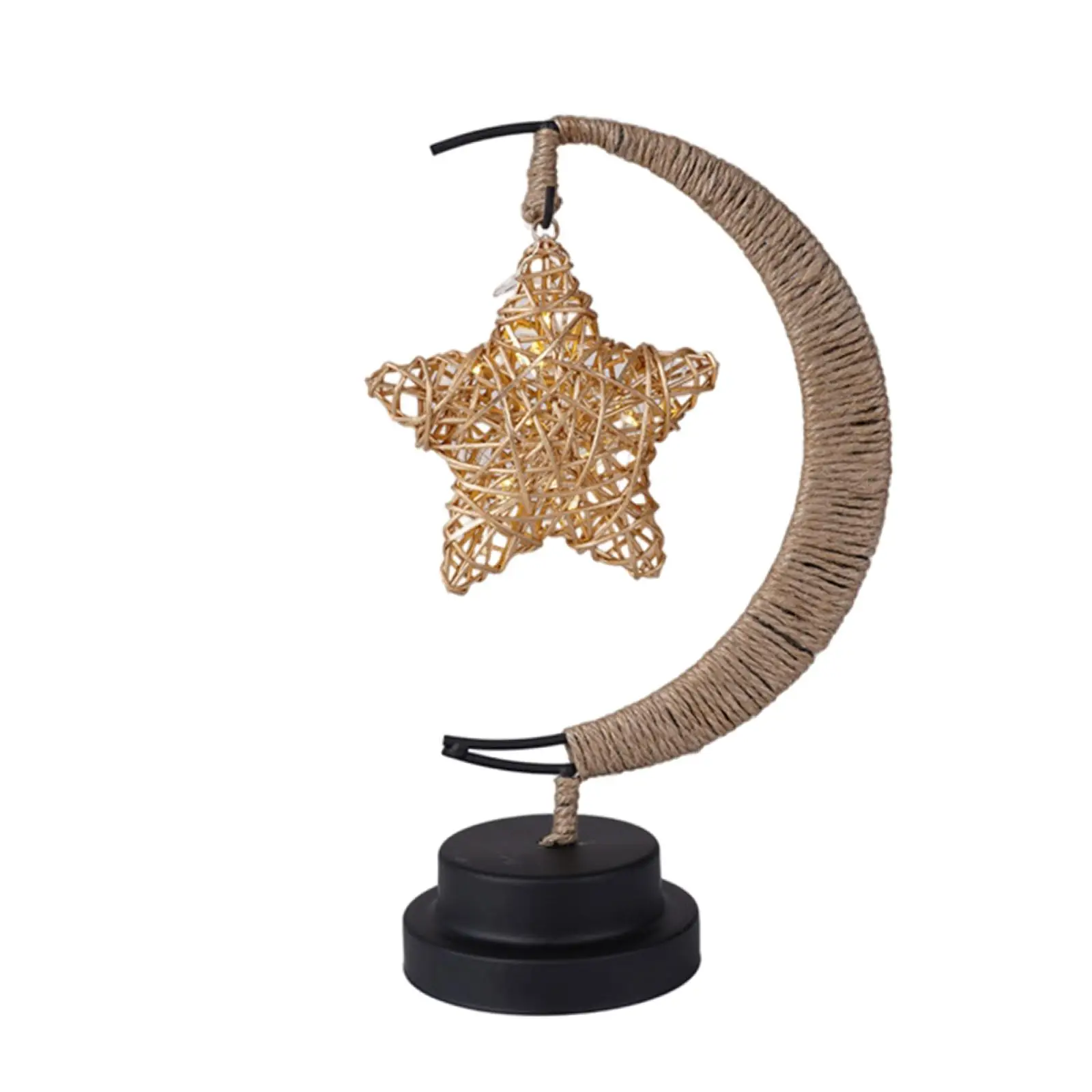 USB LED Night Light Ball Moon Table Lamp Decorative Home Bedside Bedroom