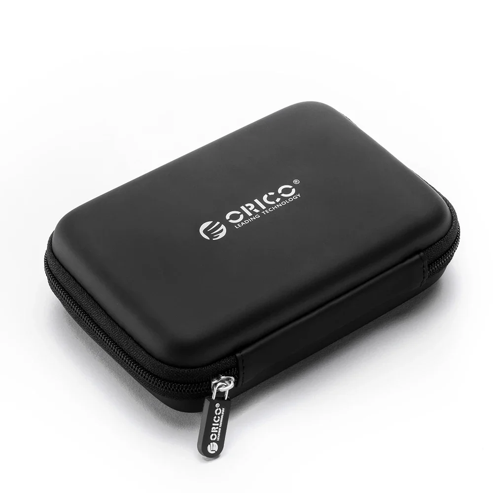 ORICO 2,5 inch HDD Box-beschermingspakket Draagbare harde schijftas voor externe draagbare HDD Box Case Opbergtas Blauw/Rood/Zwart