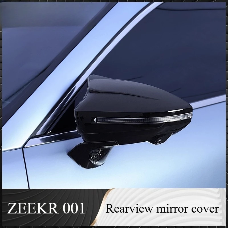 

Для ZEEKR 001, защитный чехол для зеркала заднего вида с рогом, защита от царапин, внешние декоративные автомобильные аксессуары, модификация