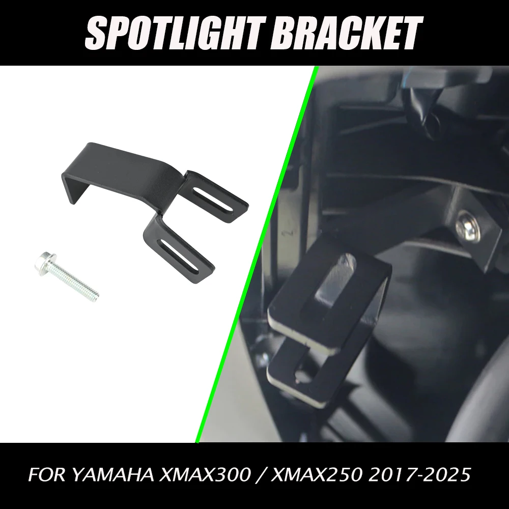 Motorcycle Fog Light Spotlight Bracket Spot Light Indicator Support Holder Kit For Yamaha XMAX300 XMAX250 XMAX 300 250 2017-2024