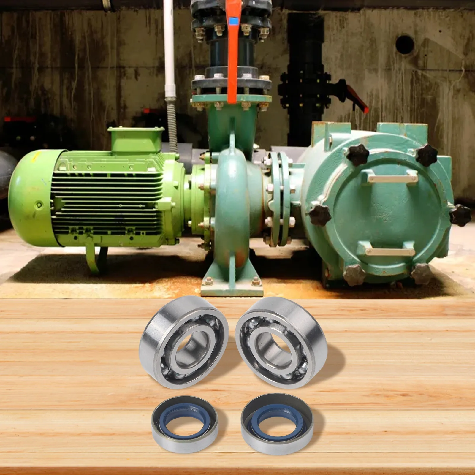 For TS400 Crankshaft Bearing Parts Seal Set With Oil Seal 9640 003 1570 Concrete Cutting Saw High Quality For TS400
