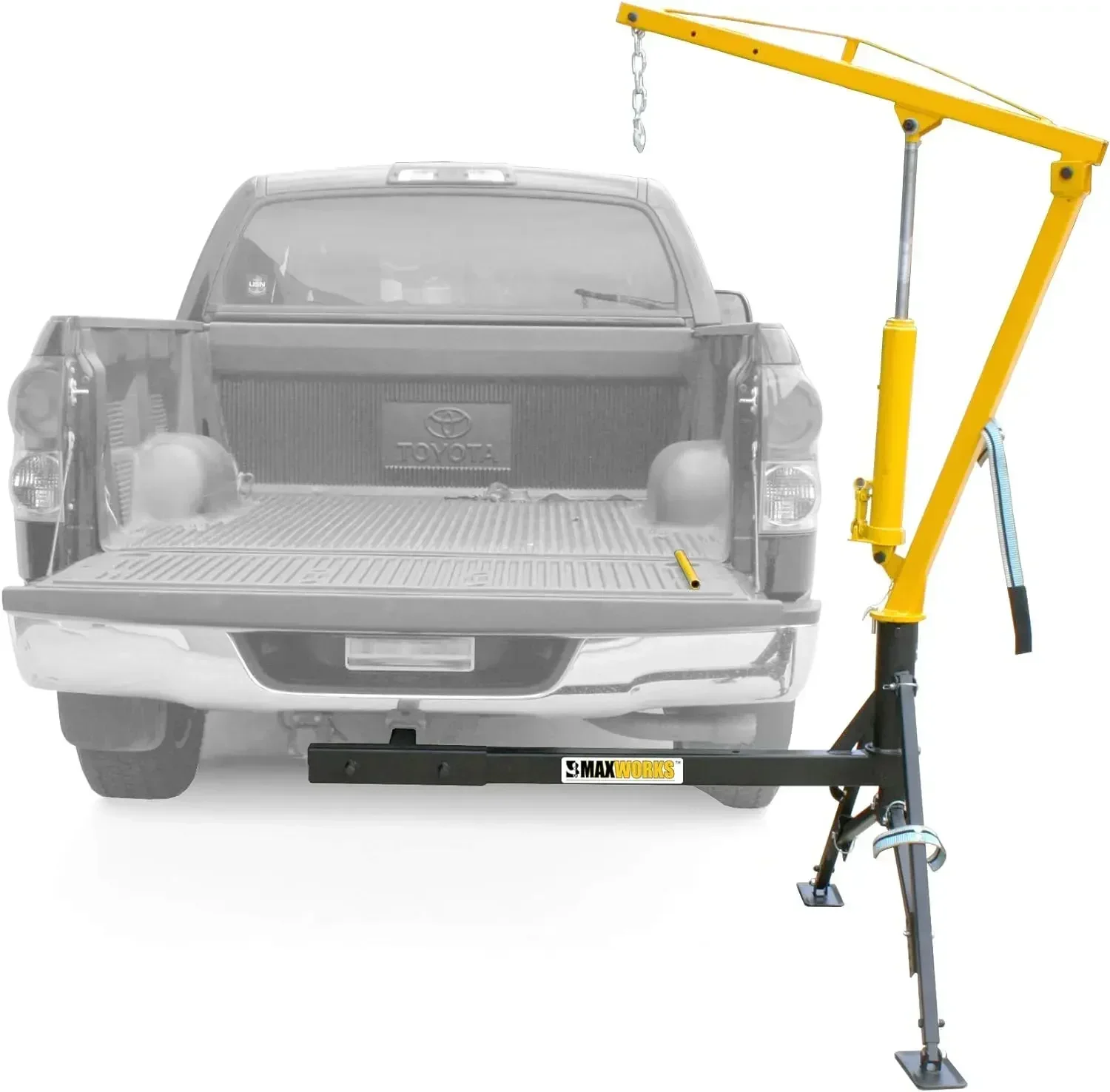 

70238 Receiver Hitch Mounted Crane - 1000 lbs. Choose from three boom capacities - 500, 750 Capacity