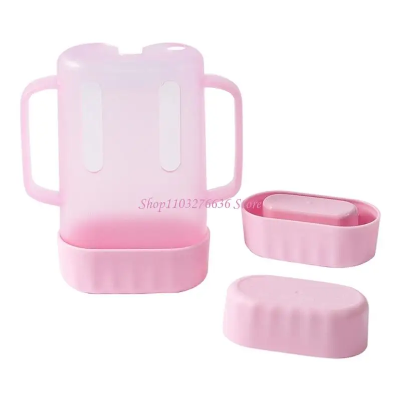 R6FD Drink Boxes Holder Squeeze Proof Juice Box Holder with Easy Grip Handles