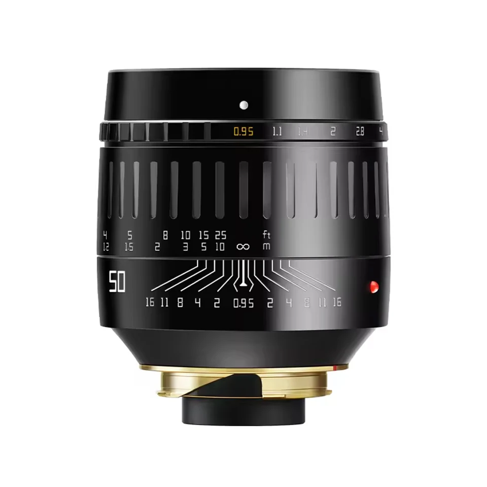 TTARTISAN M 50mm F0.95 ASPH. Full Frame Super Large Aperture Camera Lens for Portrait Photography Leica M-mount M3 M4 M5 M9