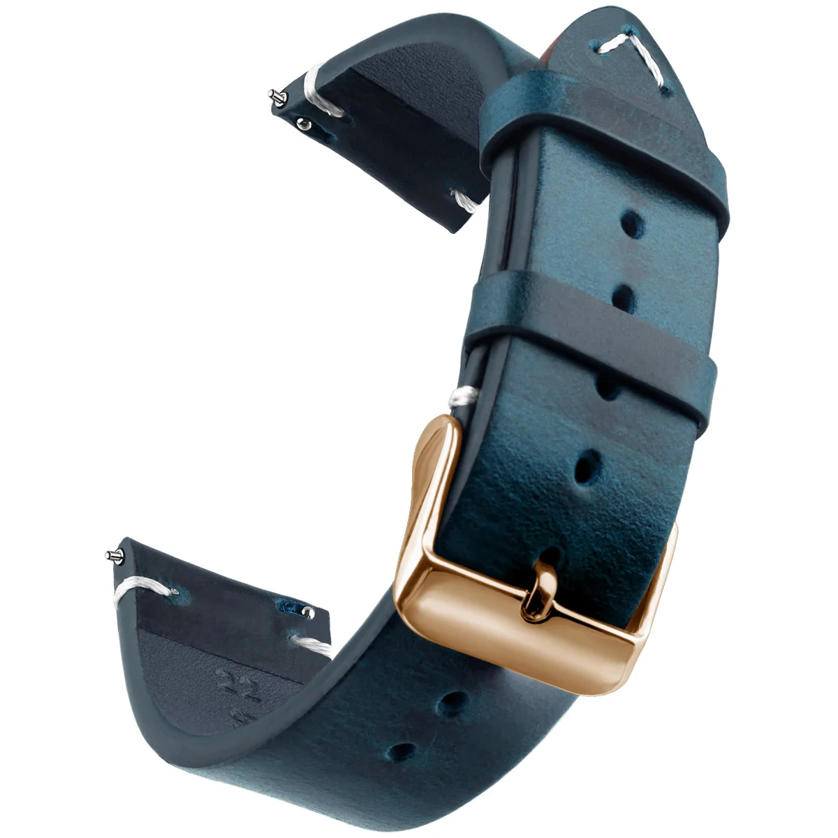 Wachs-Uhrenarmband aus echtem Leder, Schnellverschluss 18 mm/19 mm/20 mm/21 mm/22 mm/24 m Uhrenarmbänder, für Samsung, Seiko, Oris, Citizen Watch