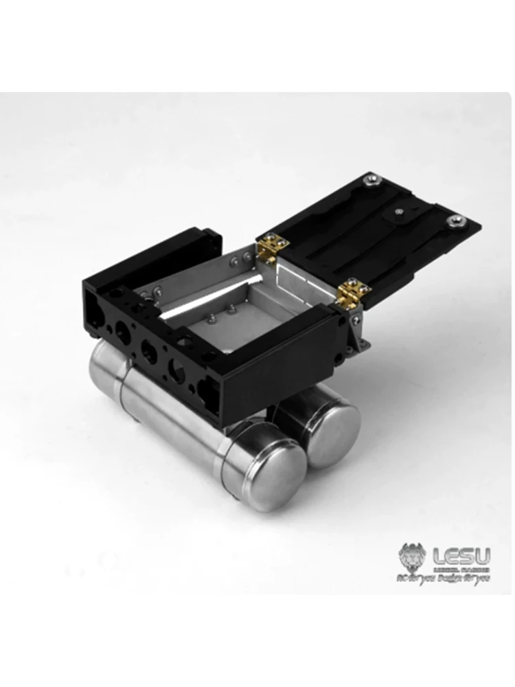 RC 1/14 LESU Batteriekasten Kraftstofftank Rücklicht-Set für Tamiya Hydraulikbagger Lader Muldenkipper für SCANIA Anhänger DIY-Teile – Detail 5