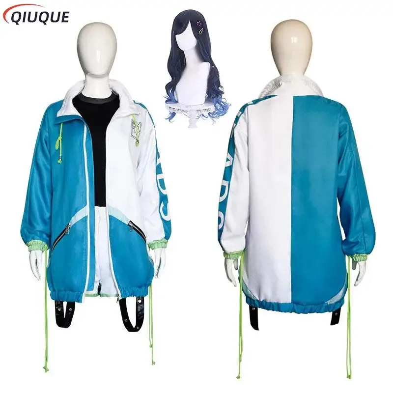 

Project Sekai Colorful Stage Vivid BAD SQUAD Shiraishi An Cosplay Costume Wig Women Halloween Carnival Outfits