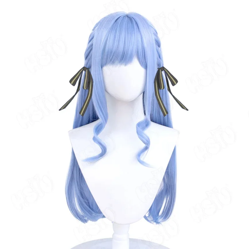 Bang sonho mygo togawa sakiko peruca cosplay luz azul cabelo longo anime cosplay peruca jogo peruca cosplay