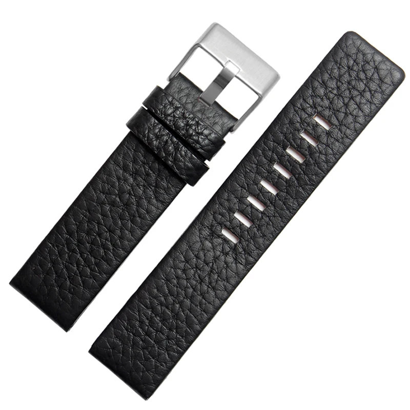 For DIESEL Genuine Leather Strap DZ7311 DZ7332 DZ4318 DZ4323 Watch Band Black Brown white men\'s Bracelet 22mm 24mm 26mm 28mm 30m