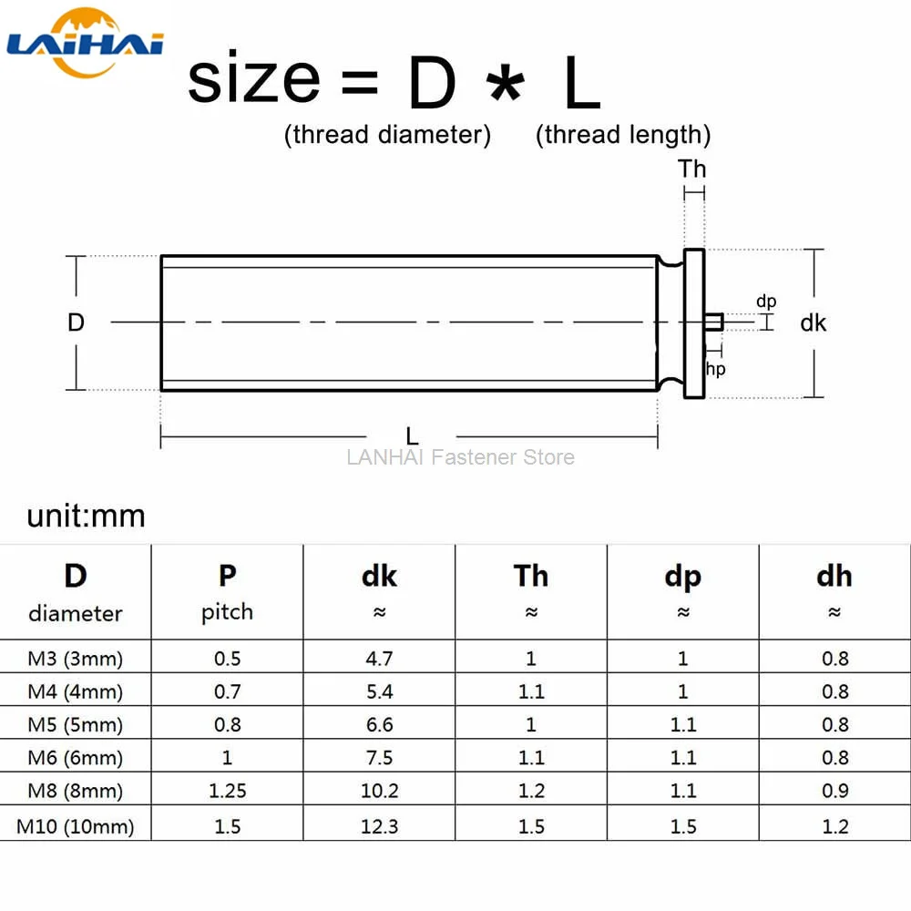 2/50pc M3 M4 M5 M6 M8 M10 Carbon Steel Copper Plated Stud Weld Spot Welding Screw Solder Point Nail Bolt for Capacitor Discharge