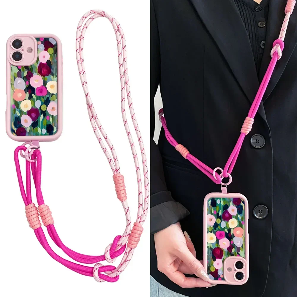 Cxd5Flower Cordino a tracolla Custodia per telefonoPerSamsung A56 55 36 26 16 06 15 35 25 54 34 24 73 53 21 71 51 31 72 52 32 14 13 12 17 07