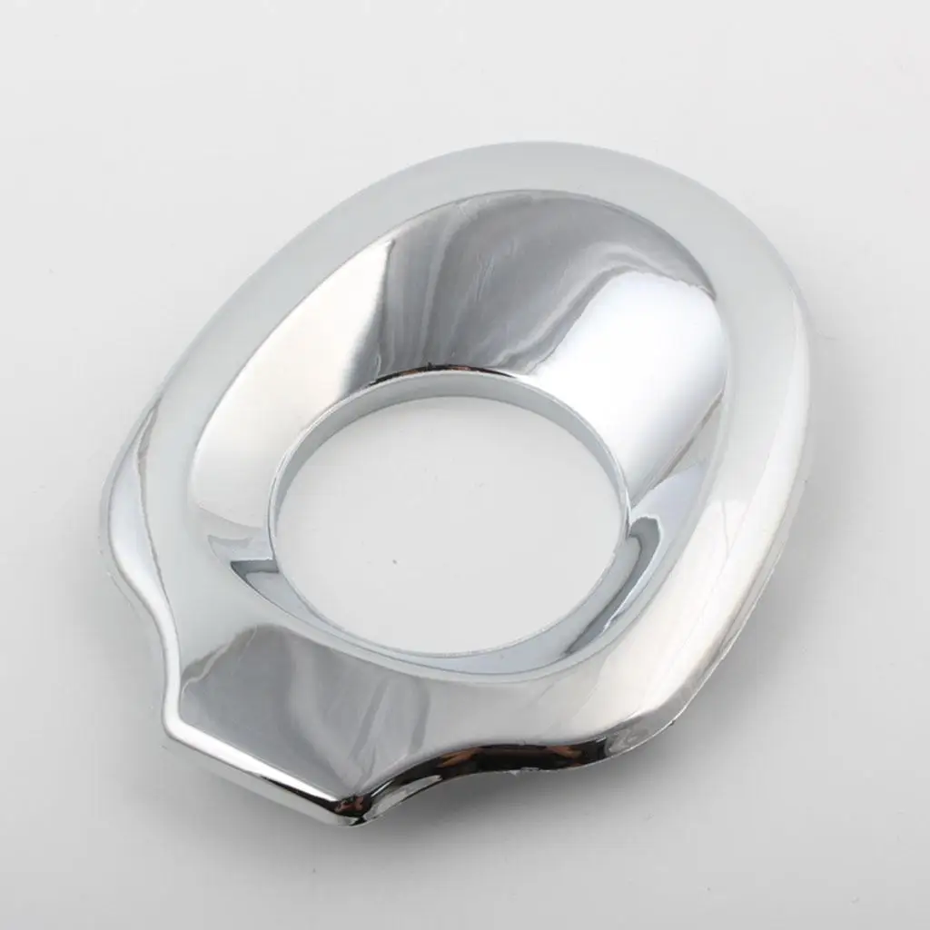 

High Quality Plastic Chrome Ignition Key Accent Silver Trim Electric Door Lock Cover for Goldwing GL1800