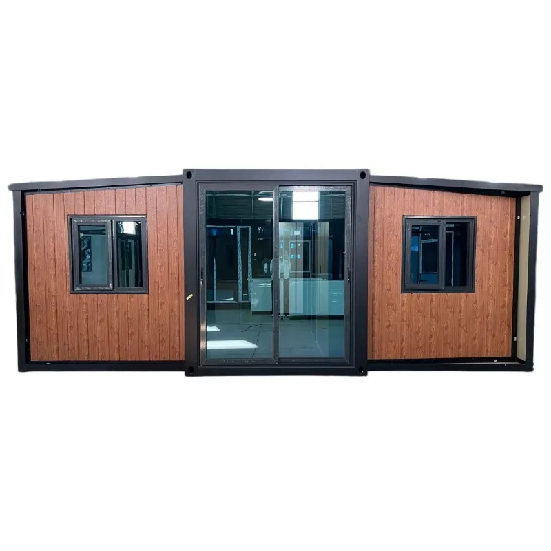 Prefabricated Galvanized High-strength Steel Frame Soundproof Fireproof Sandwich Panel Expandable Container House