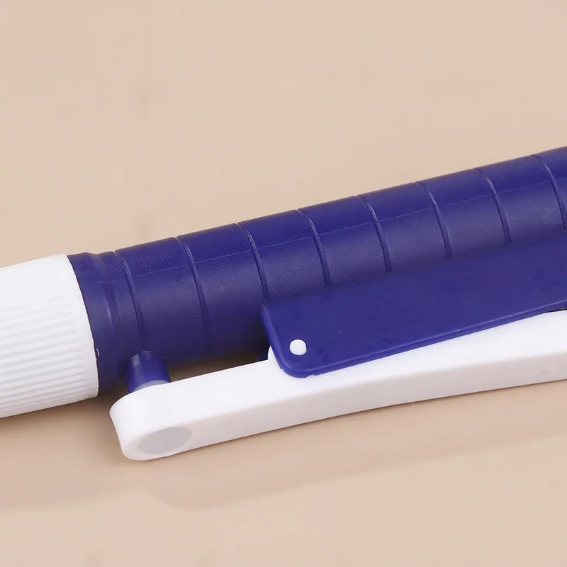 مضخة ماصة يدوية مع إطلاق سريع - متوافقة مع ماصات نقل متدرجة 2 مل / 10 مل / 25 مل، ماصة مريحة للاستخدام في المختبر #6