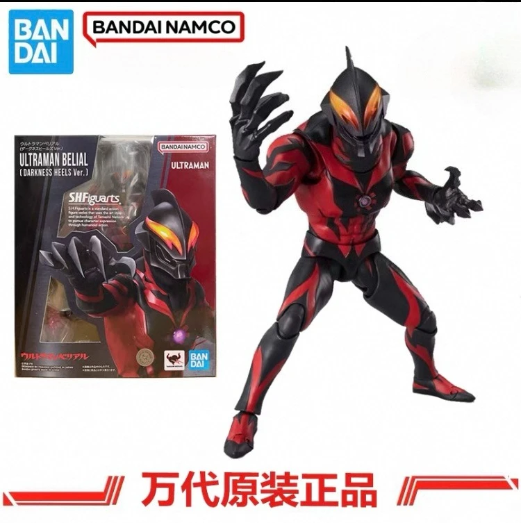 Em estoque Bandai SHF Triga Ultraman Forma compuesta Nova geração Digazeta Alpha Motable Modelo Artesanato