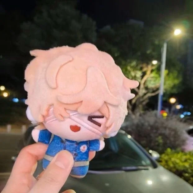 아이덴티티 5 화재 조사관 속성 10cm 면 인형 Q 버전 인형 고급 인쇄 인형 펜던트