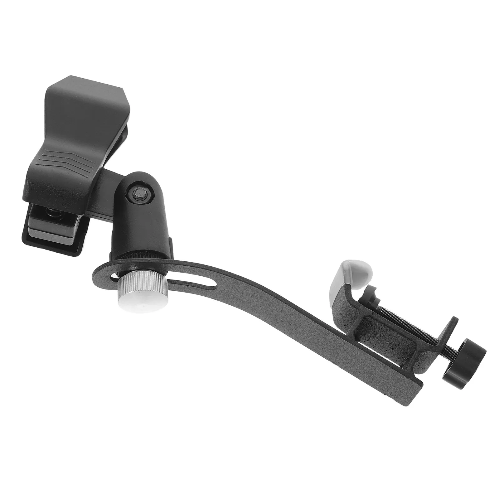 

1Set Adjustable Sax Mic Clip - Secure Microphone Holder Clamp for Flawless Finish Protection Ideal for Musician Stage Supplies