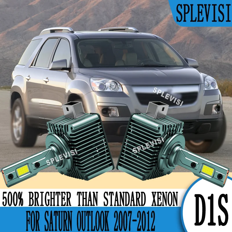 

Сфокусированный луч, безопасный хэтчбек, ночное вождение, пылезащитная светодиодная лампа для фар 85415, для Saturn Outlook 2007, 2008, 2009, 2010, 2011, 2012