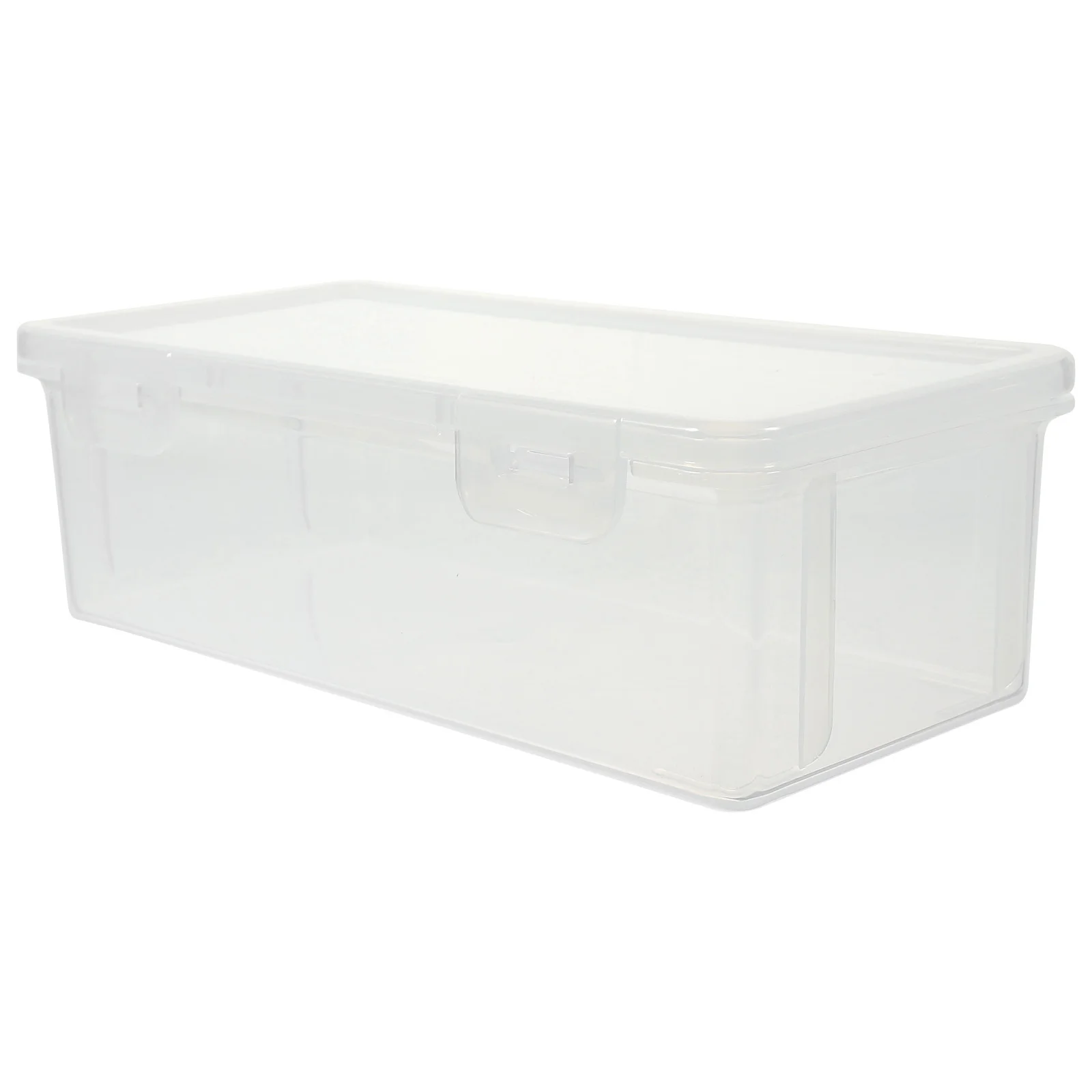 850Ml Seasoning Storage Jar Transparent Food Container Kitchen Fresh Keep Box Reusable Leakproof Fridge Organizer Square Bread