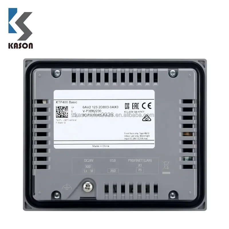Novatech Global 6AV2123-2DB03-0AX0 HMI Basic Panel KTP400 4 Inch TFT Display with Key and Touch Functionality